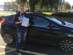 Nadia from King's Lynn passed her driving test first time.